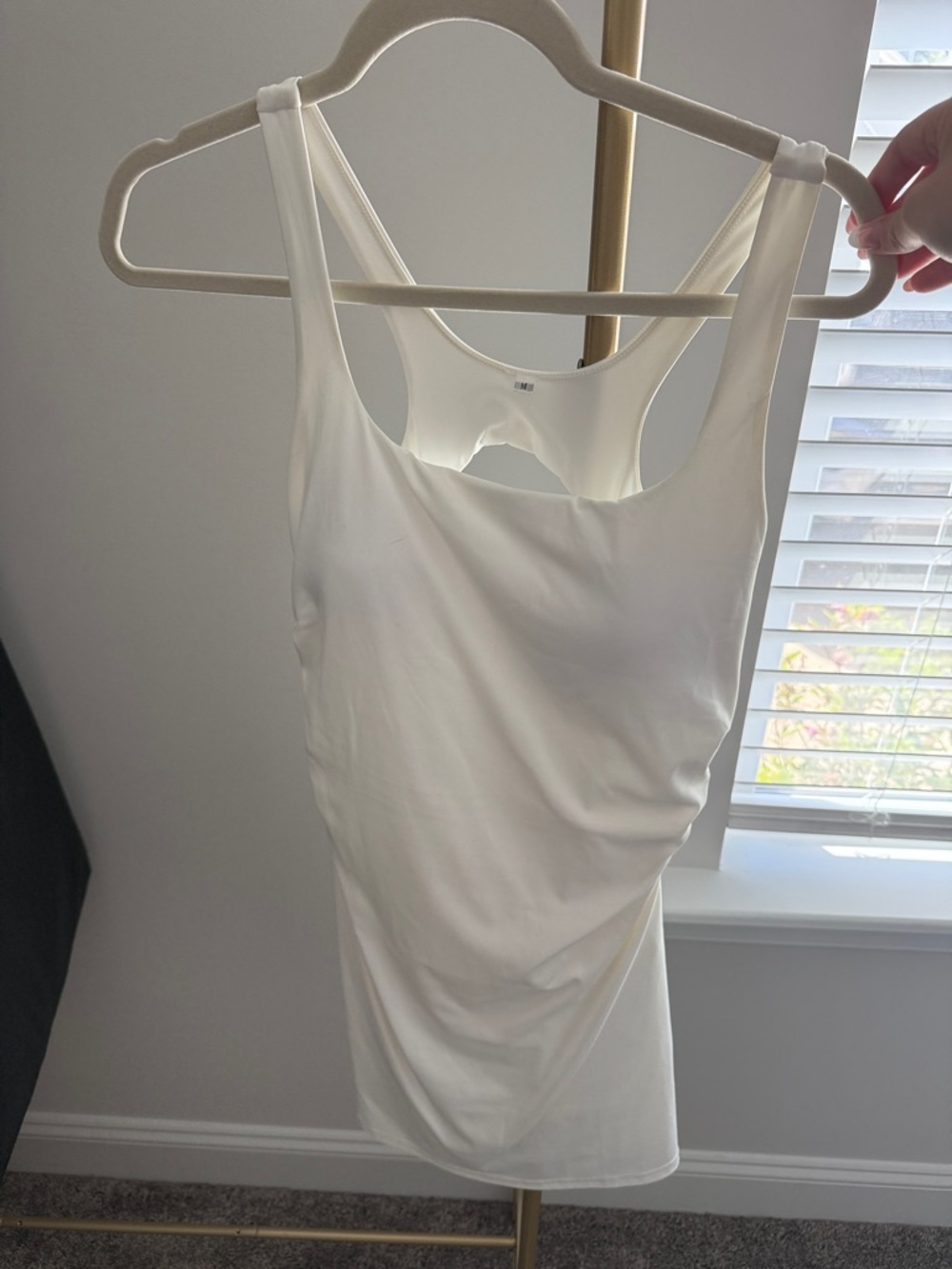 White athletic dress
